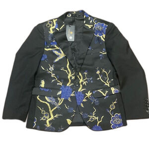 Cloudstyle Embroidered Blazer Suit Jacket